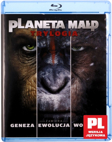 Planeta Małp Trylogia [3xBlu-Ray]