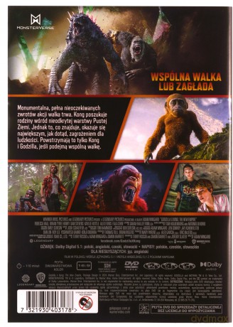 Godzilla i Kong: Nowe Imperium [DVD]