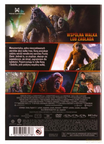 Godzilla i Kong: Nowe Imperium [DVD]