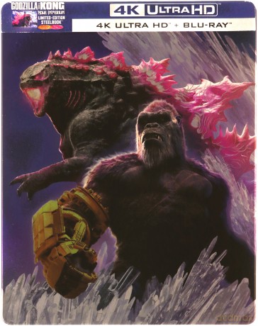 Godzilla i Kong: Nowe Imperium (steelbook) [Blu-Ray 4K]+[Blu-Ray]