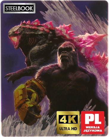 Godzilla i Kong: Nowe Imperium (steelbook) [Blu-Ray 4K]+[Blu-Ray]