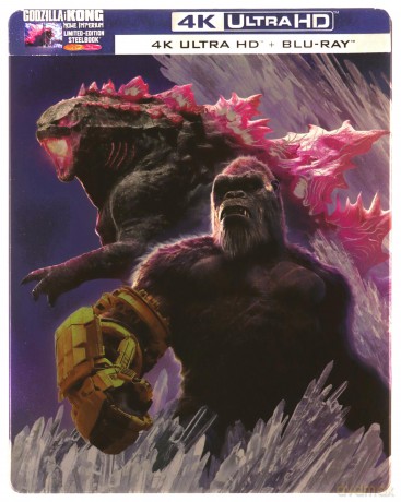 Godzilla i Kong: Nowe Imperium (steelbook) [Blu-Ray 4K]+[Blu-Ray]