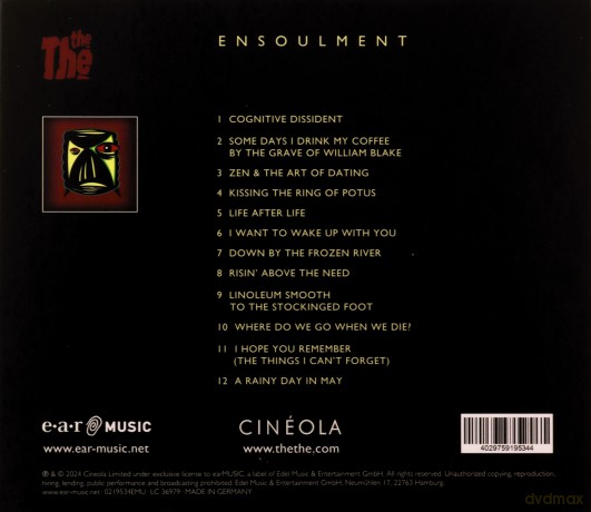 The The: Ensoulment (Limited) (digibook) [CD]
