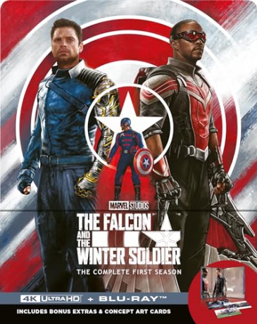 Marvel's The Falcon And The Winter Soldier (Falcon i Zimowy Żołnierz) (steelbook) [2xBlu-Ray 4K]+[2xBlu-Ray]