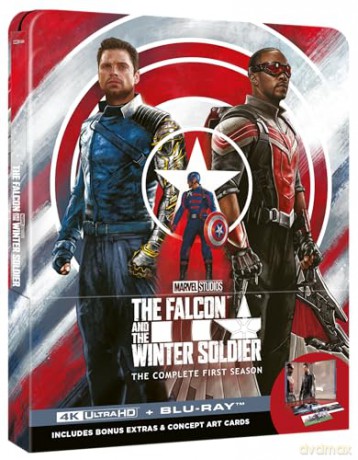 Marvel's The Falcon And The Winter Soldier (Falcon i Zimowy Żołnierz) (steelbook) [2xBlu-Ray 4K]+[2xBlu-Ray]