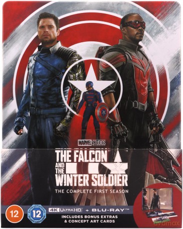 Marvel's The Falcon And The Winter Soldier (Falcon i Zimowy Żołnierz) (steelbook) [2xBlu-Ray 4K]+[2xBlu-Ray]