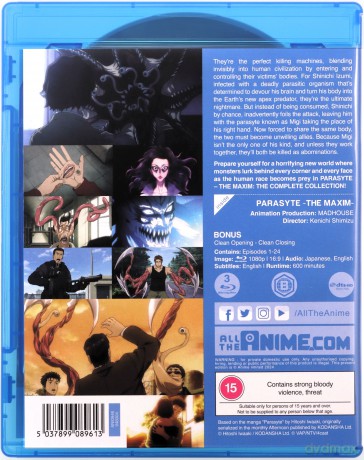 Parasyte: The Maxim [3xBlu-Ray]