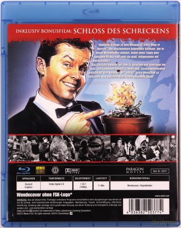 The Little Shop of Horrors (Sklepik z horrorami) [Blu-Ray]