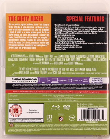 The Dirty Dozen (Parszywa dwunastka) [Blu-Ray]+[DVD]