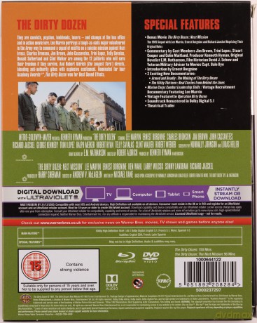 The Dirty Dozen (Parszywa dwunastka) [Blu-Ray]+[DVD]