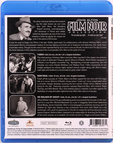 T-Men / Raw Deal / He Walked by Night [Blu-Ray]
