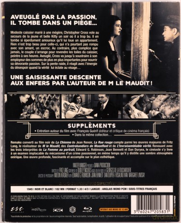 Scarlet Street (Szkarłatna ulica) [Blu-Ray]