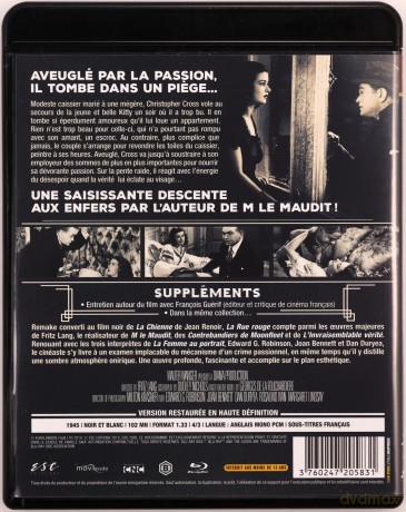 Scarlet Street (Szkarłatna ulica) [Blu-Ray]