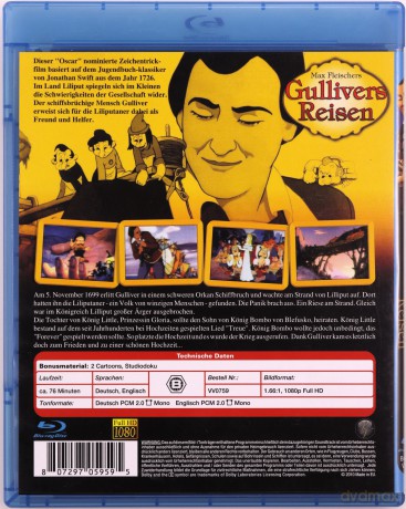Gulliver's Travels (Podróże Guliwera) [Blu-Ray]