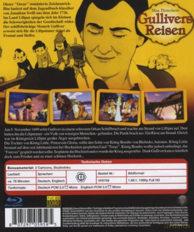 Gulliver's Travels (Podróże Guliwera) [Blu-Ray]