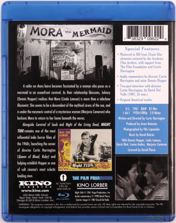 Night Tide (Nocny przypływ) [Blu-Ray]
