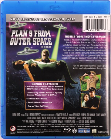 Plan 9 from Outer Space [Blu-Ray]