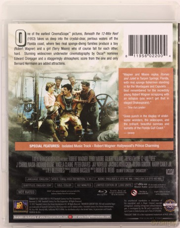 Beneath the 12-Mile Reef [Blu-Ray]