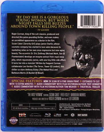 The Wasp Woman (Kobieta-osa) [Blu-Ray]