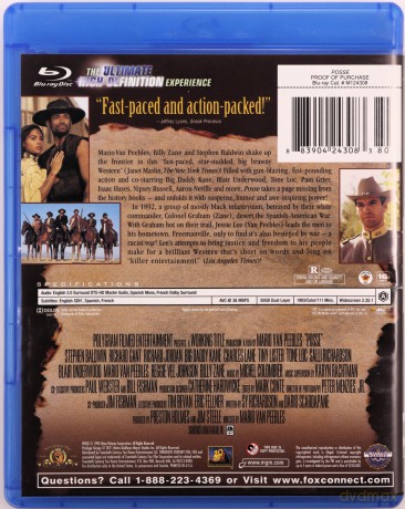 Posse (Posse - Opowieść o Jesse Lee) [Blu-Ray]