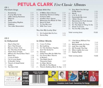 Petula Clark: Five Classic Albums [2CD]