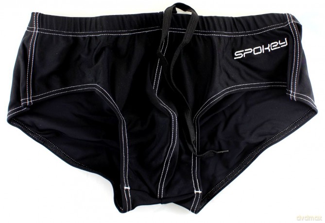 Spokey Slipy Kąpielowe (Kąpielówki) Męskie Czarne (Rozmiar M)