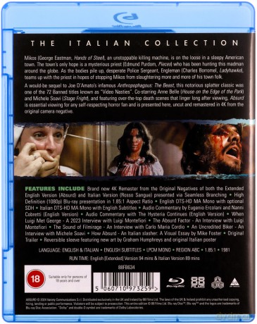 Absurd (Z piekła rodem) [Blu-Ray]