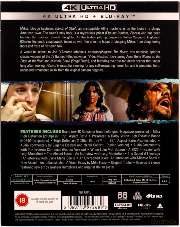 Absurd (Z piekła rodem) [Blu-Ray 4K]+[Blu-Ray]