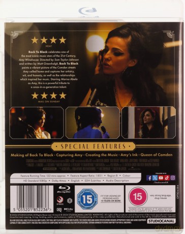 Back To Black (Back to Black. Historia Amy Winehouse) [Blu-Ray]