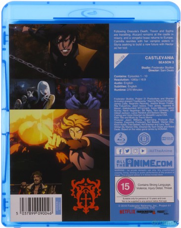 Castlevania - Season 3 [2xBlu-Ray]