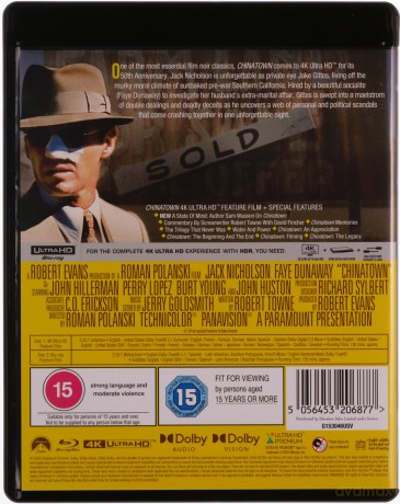 Chinatown (50th Anniversary Collector's Edition) [Blu-Ray 4K]