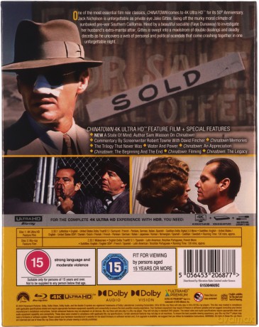 Chinatown (50th Anniversary Collector's Edition) [Blu-Ray 4K]