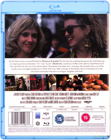 Desperately Seeking Susan (Rozpaczliwie poszukując Susan) [Blu-Ray]