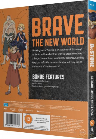 Dr. Stone - Season 3 Part 1 [2xBlu-Ray]