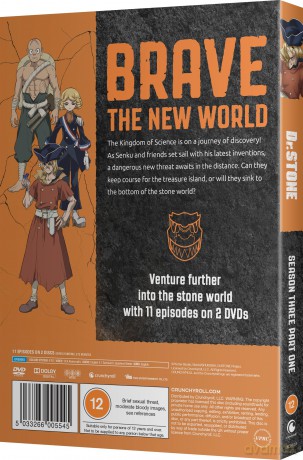 Dr. Stone - Season 3 Part 1 [2DVD]