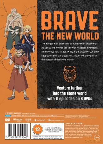 Dr. Stone - Season 3 Part 1 [2DVD]