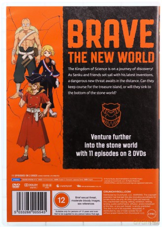 Dr. Stone - Season 3 Part 1 [2DVD]
