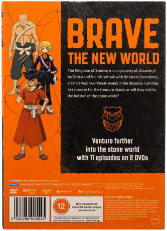 Dr. Stone - Season 3 Part 1 [2DVD]