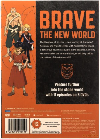 Dr. Stone - Season 3 Part 1 [2DVD]