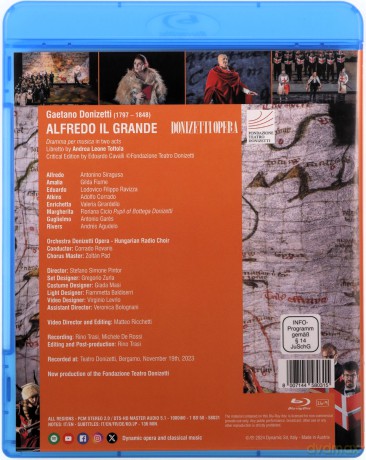 Gaetano Donizetti: Alfredo Il Grande [Blu-Ray]