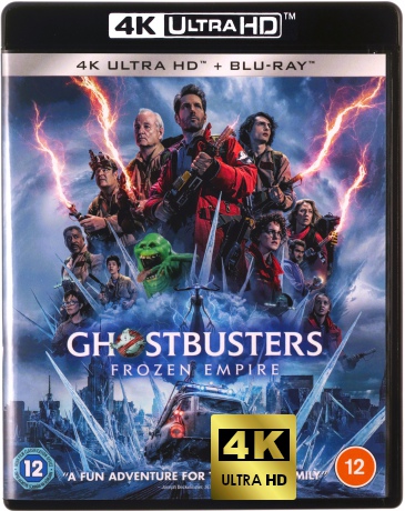 Ghostbusters: Frozen Empire (Pogromcy duchów: Imperium lodu) [Blu-Ray 4K]+[Blu-Ray]