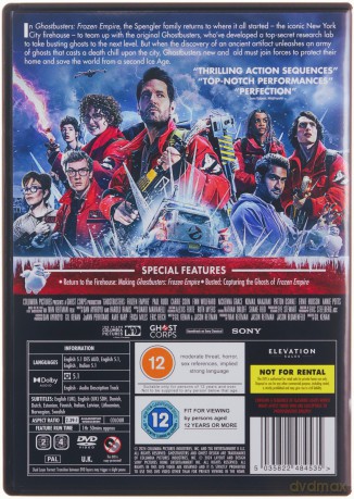 Ghostbusters: Frozen Empire (Pogromcy duchów: Imperium lodu) [DVD]