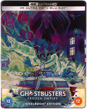 Ghostbusters: Frozen Empire (steelbook) (Pogromcy duchów: Imperium lodu) [Blu-Ray 4K]+[Blu-Ray]