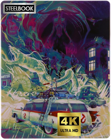 Ghostbusters: Frozen Empire (steelbook) (Pogromcy duchów: Imperium lodu) [Blu-Ray 4K]+[Blu-Ray]