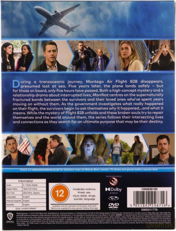 Manifest - Complete Series (Turbulencje) [DVD]