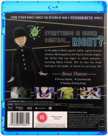 Mob Psycho 100 III - Season 3 [2xBlu-Ray]