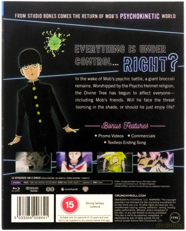Mob Psycho 100 III - Season 3 [2xBlu-Ray]