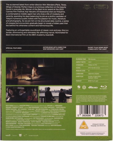 Perfect Days [Blu-Ray]