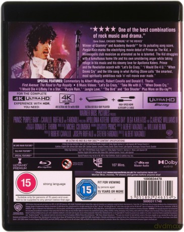 Purple Rain (Purpurowy deszcz) [Blu-Ray 4K]