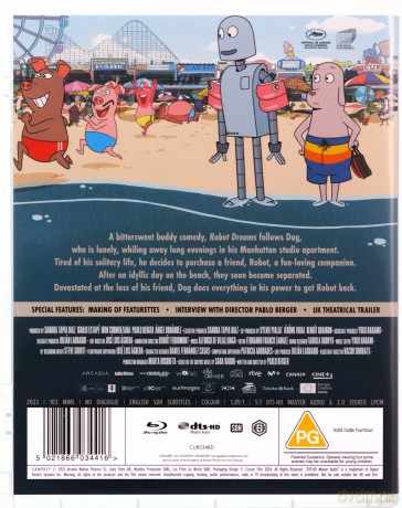 Robot Dreams (Pies i Robot) [Blu-Ray]